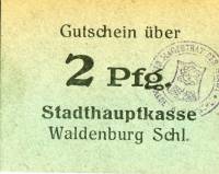 (№1920) Банкнота Германия 1920 год "2 Pfennig"