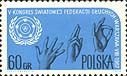 (1967-041) Марка Польша "Язык жестов"   5 конгресс всемирной ассоциации глухонемых III Θ