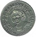 (1990) Монета Куба 1990 год 1 песо &quot;Христофор Колумб&quot;  Медь-Никель  UNC
