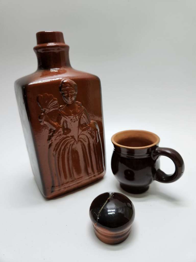 Штоф керамика Петр Екатерина и кружка