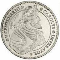 () Монета Испания 2000 год 10000  ""   Биметалл (Серебро - Ниобиум)  UNC