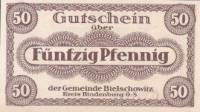 (№1917) Банкнота Германия 1917 год "50 Pfennig"