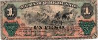 (№1878P-S145) Банкнота Мексика 1878 год "1 Peso"