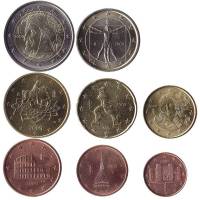 (2009) Набор монет Евро Италия 2009 год   UNC