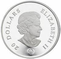 () Монета Канада 2008 год 20 долларов ""   PROOF