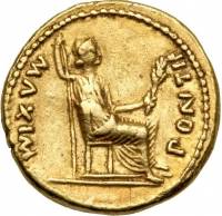 (№ (Без даты) ) Монета Римская империя 1920 год 1 Aureus