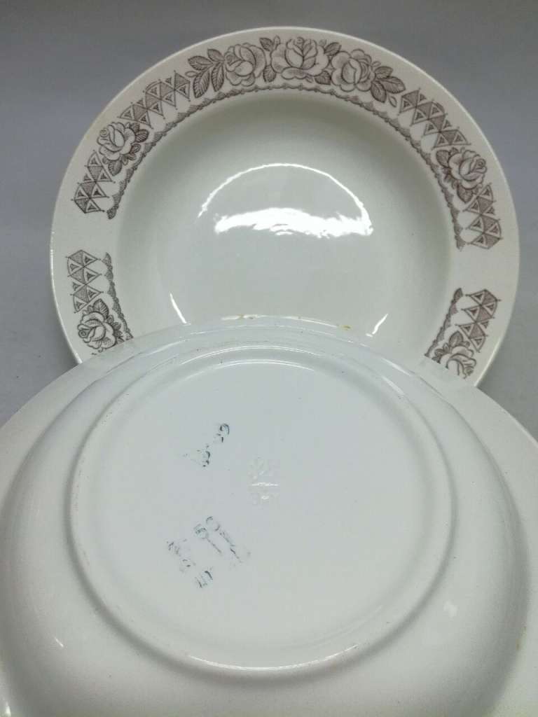 Тарелки суповые, ЗИК Конаково, 4 шт