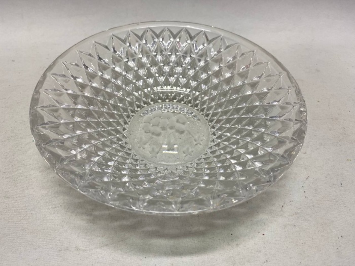 Салатник хрусталь гравировка СССР