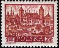 (1960-065) Марка Польша "Ополе"   Исторические города №2 III Θ