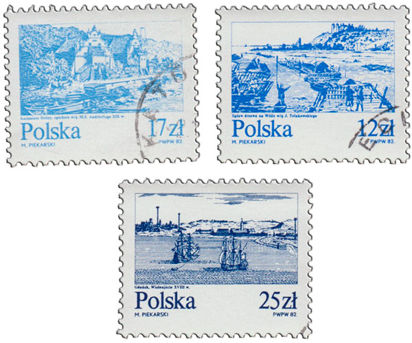 (1982-) Марка Польша &quot;&quot;      III не использовать Θ