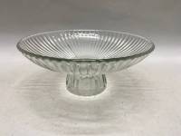 Фруктовница ваза на ножке стекло ГХЗ СССР 23 см