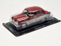 Авто легенды СССР модель Москвич 407 красный в коробке-блистере без журнала