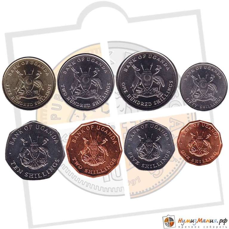  Монета Уганда 1987 год     UNC