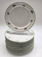 Тарелки десертные 12 штук Kaestner Saxonia Германия фарфор 