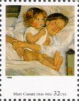(№1998-3021) Марка США 1998 год "Американского Искусства Мэри Кассат", Гашеная