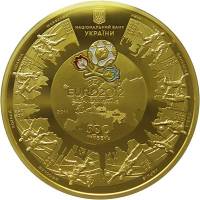 (№2011km646) Монета Украина 2011 год 500 Hryven (Финальный турнир Евро-2012)