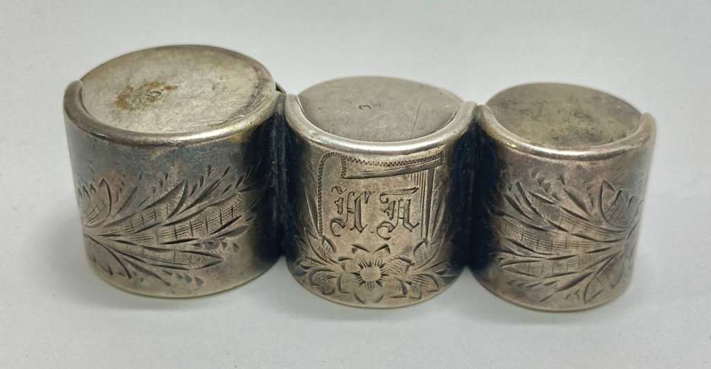 Монетница для серебряных монет 10 15 20 копеек, Царская Россия, серебро, 84 проба, 24 грамма