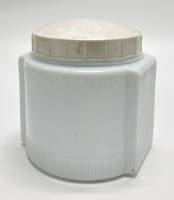 Банка для хранения, керамика, пластик, СССР