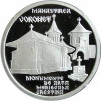 () Монета Румыния 2008 год 10  ""   Биметалл (Серебро - Ниобиум)  AU