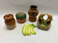 Набор керамических предметов для интерьера, 5 шт