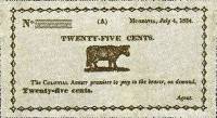 (№1834P-S108) Банкнота Либерия 1834 год "25 Cents"