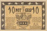 (№1920) Банкнота Австрия 1920 год "10 Heller"