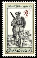 (1983-048) Марка Чехословакия "Воин с мечом и щитом" ,  III O