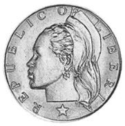 () Монета Либерия 1966 год 10  ""   Медь-Никель  UNC
