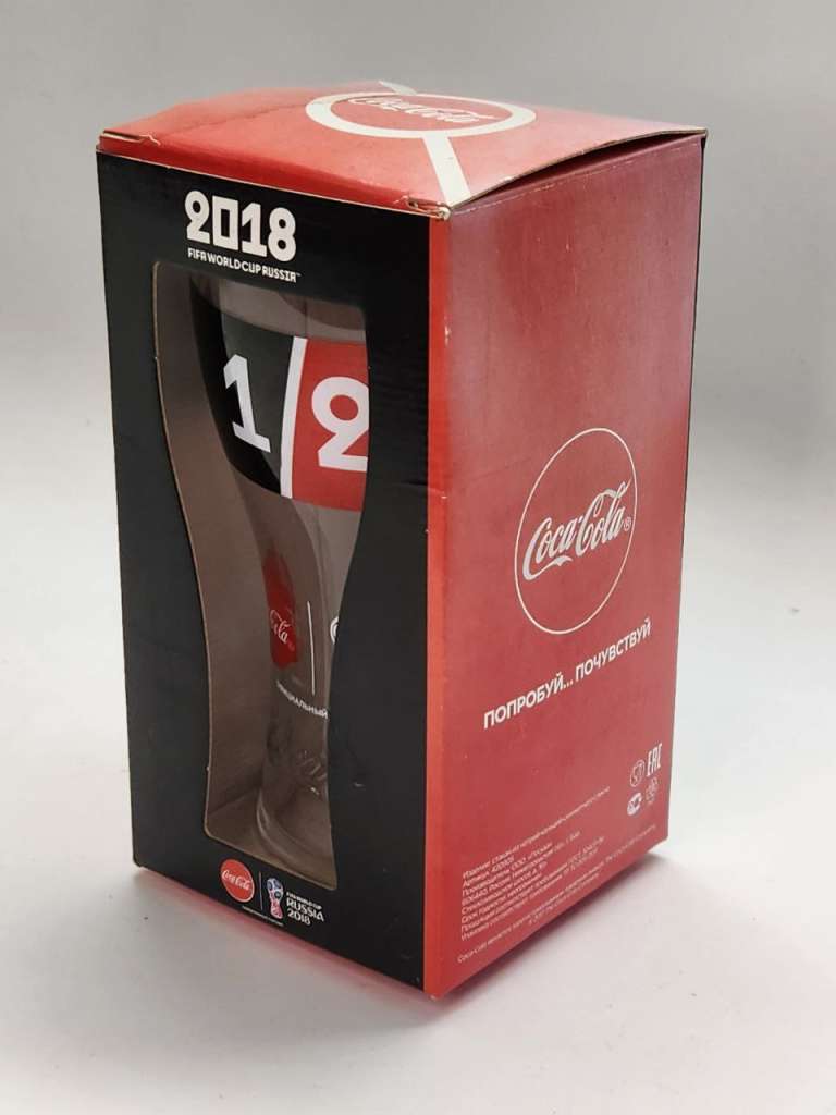 Стакан Кока-Кола Coca-Cola Полуфинал ЧМ по футболу 2018 