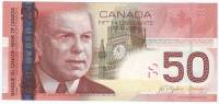 (2004) Банкнота Канада 2004 год 50 долларов "Макензи Кинг" Дженкинс-Додж  UNC