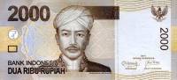 (2011) Банкнота Индонезия 2011 год 2 000 рупий "Принц Антасари"   UNC