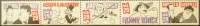 (№1991-2163) Лист марок США 1991 год "Юмористы", Гашеный