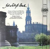 Пластинка виниловая И.С. Бах Токката и фуга ре минор Г. Тачези Дрезденский собор ETERNA 300 мм. Near