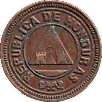 (№1919km71) Монета Гондурас 1919 год 2 Centavos