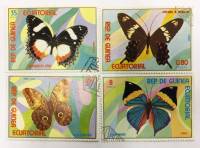 --  Набор марок Гвинея Экваториальная 4 шт.  Гашёные , III Θ