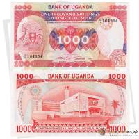 (,) Банкнота Уганда 1986 год 1 000 шиллингов    UNC