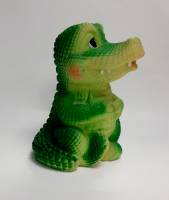 Резиновая игрушка-пищалка "Крокодил" (сост. на фото)