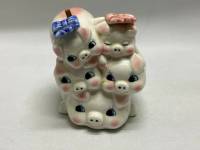 Копилка поросята фарфор (состояние на фото)