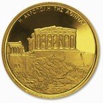 (№2004km204) Монета Греция 2004 год 100 Euro (Акрополис - Серии E)