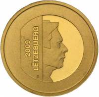 (№2009km110) Монета Люксембург 2009 год 10 Euro (Олень Орвал)