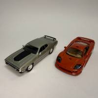 De Agostini набор моделей 1971 Plymouth GTX Saleen S7 без блистера