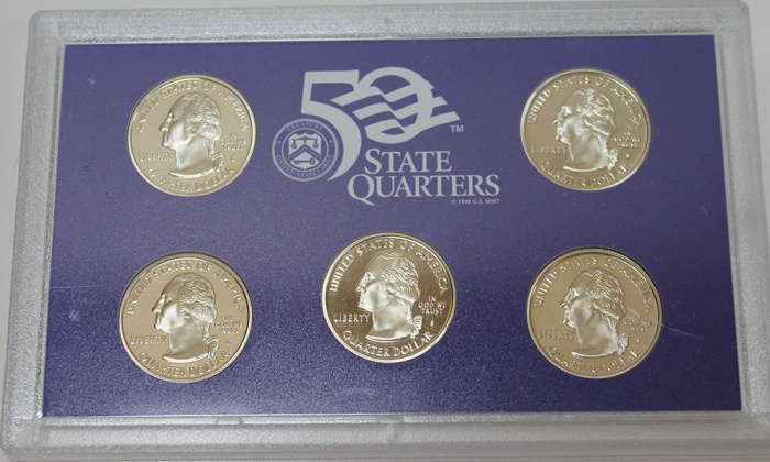(2006s, 5 м., Штаты) Набор США 2006 год  Годовой набор  PROOF