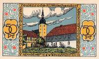 (№1921) Банкнота Германия 1921 год "50 Pfennig"