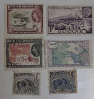 (--) Набор марок Гайана "6 шт."  Негашеные  , II O