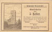 (№1920) Банкнота Австрия 1920 год "5 Heller"