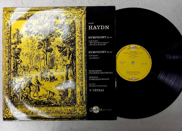 Пластинка виниловая &quot;J. Haydn. Симфония №73&quot; Qualiton 300 мм. (Сост. отл.)