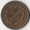 1929 Монета Коста-Рика  год 5 сантимов  Бронза  UNC