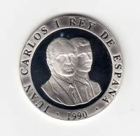() Монета Испания 1990 год 2000 песет ""  Серебро (Ag)  UNC