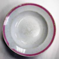 Тарелка суповая, Кузнецовский фарфор (Дмитровский завод) 1891-1917 гг. (состояние на фото)