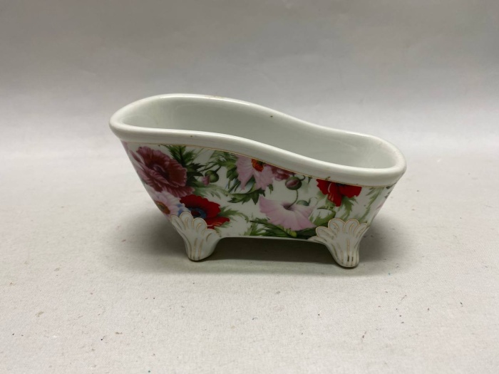 Салфетница в форме ванны фарфор